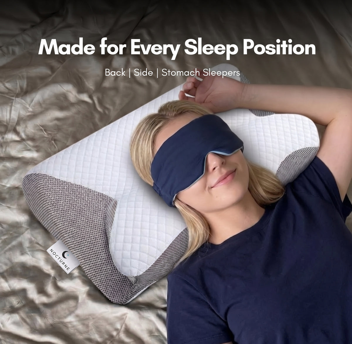 Nocturne Contour Relief Pillow