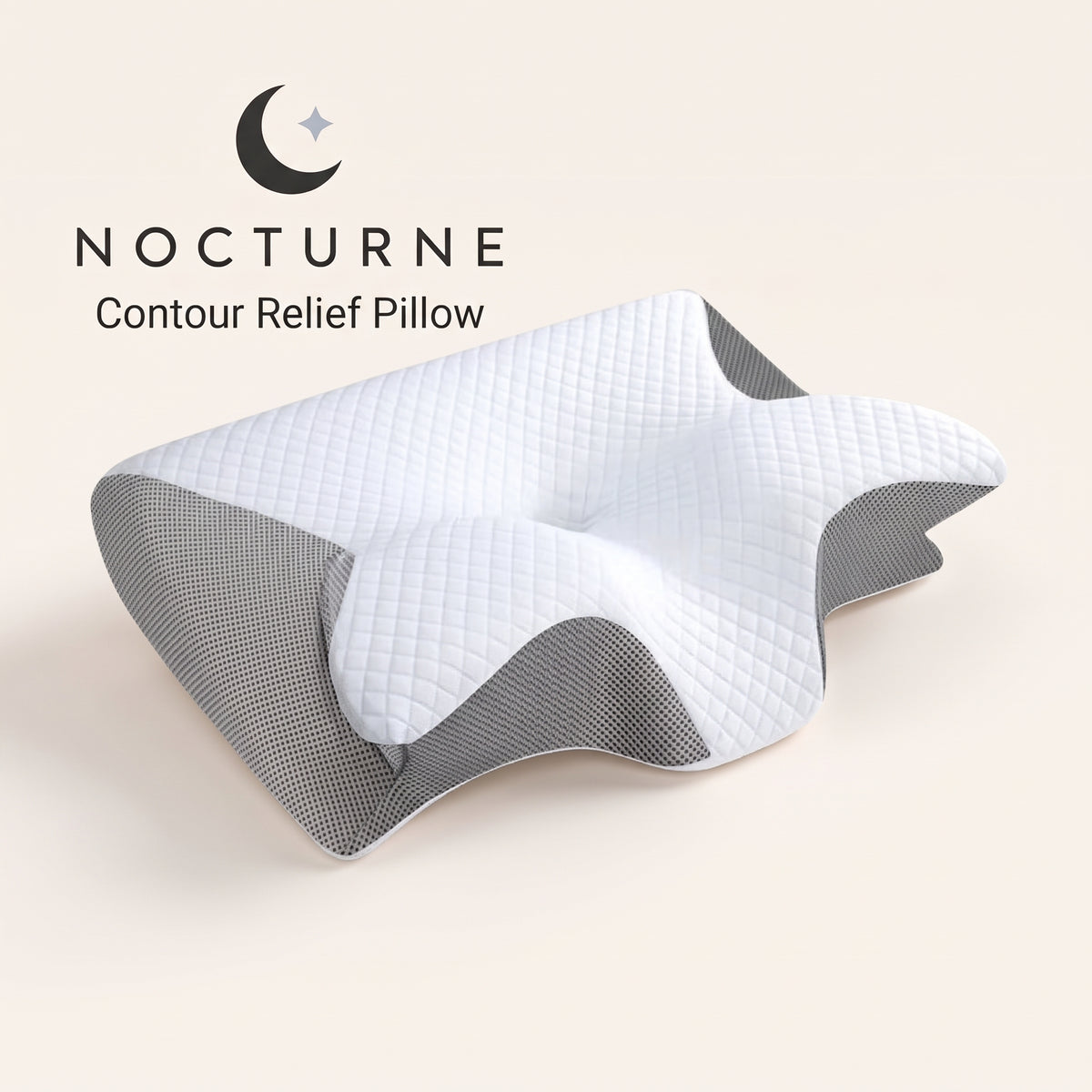 Nocturne Contour Relief Pillow