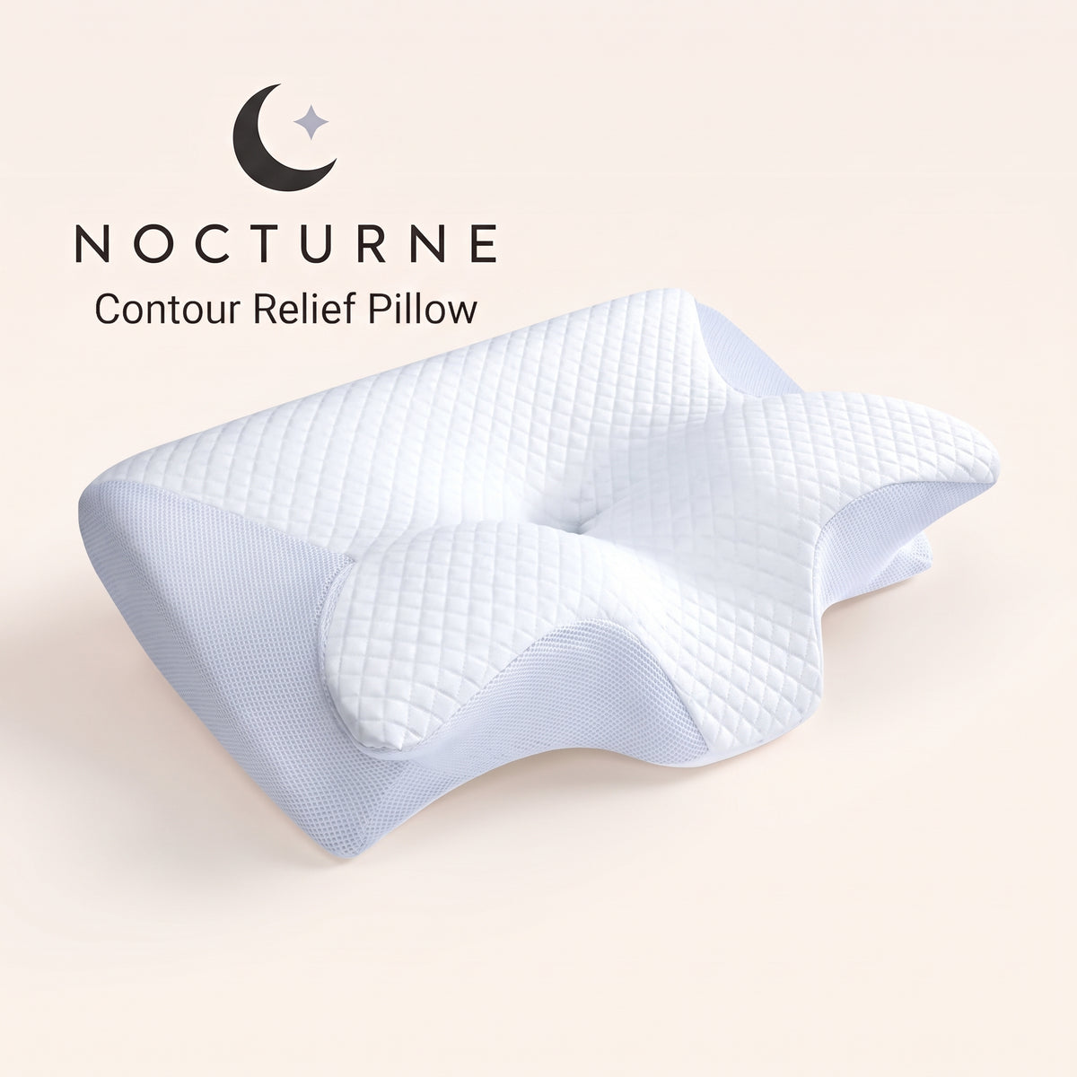 Nocturne Contour Relief Pillow
